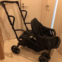 最終お値下げ価格。美品。ネビオ二人乗りベビーカーのサムネイル