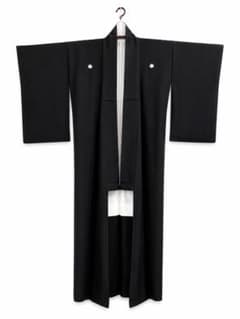 喪服 五つ紋 着物・長襦袢セット 身丈159cm 礼装 リメイク・練習用①のサムネイル