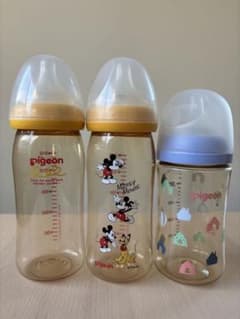 Pigeon ミッキーマウス 哺乳瓶 3本セットのサムネイル