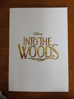 Disney INTO THE WOODS パンフレットのサムネイル