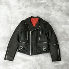 archive y2k ダブルライダースジャケット レザー 短丈 アメカジ - メルカリ