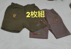 ミキハウス パンツ ２枚組のサムネイル