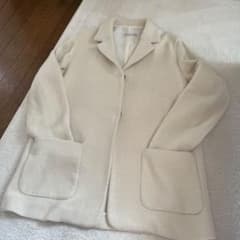 【値下中】美品Basile28 アイボリー ウールコートのサムネイル