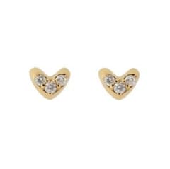 シエナロゼ　petit・ハートダイヤピアス　キャッチなし★ シエナロゼ petit・ハートダイヤピアス キャッチなし☆ - メルカリ