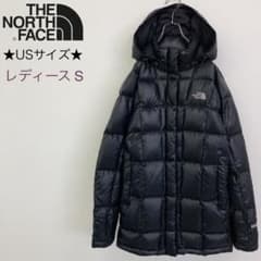 ノースフェイス US規格 フードセミロングダウン ブラック レディースM 