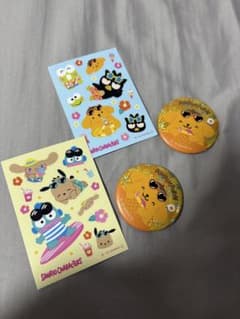Sanrio Characters シール 缶バッジ セットのサムネイル