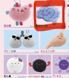 ないぞうくんとさいぼうちゃん 睡眠時の脳 ガチャのサムネイル