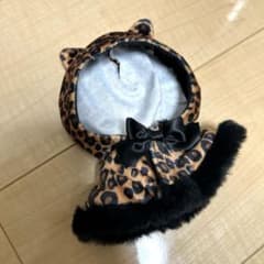 UCHI-NOCO ヒョウ柄ポンチョ[サンライズ] ぬいぐるみ