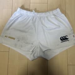 canterbury ラグビー短パン 2022 All fukuoka ホワイト - メルカリ