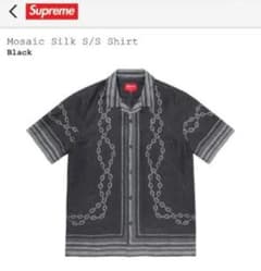 SUPREME MOSAIC SILK SHIRT シャツ XL - メルカリ