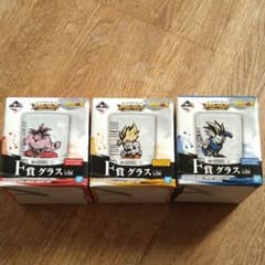 ドラゴンボール超　一番くじ　F賞　グラス3種セットのサムネイル
