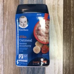 Gerber オートミール　バナナ&ストロベリーのサムネイル