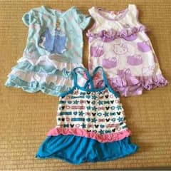 ベビド ワンピ ディズニー キティ 90のサムネイル