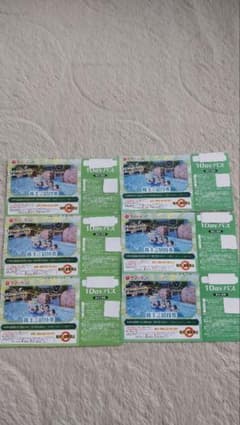 6枚 夏季利用可 東京 サマーランド 1DAYパス 株主ご招待券 - メルカリ