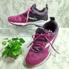 [Good Condition] DIADORA Diadora Tennis Shoe, Compatible with All Courts, 22.5 cm