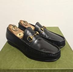 GUCCI 1953 ホースビットローファー 黒 7 1/2 上杉柊平愛用‼️ - メルカリ
