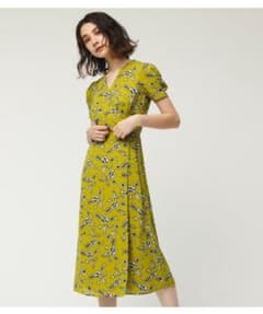 SLY ELLA FLORAL DRESS  花柄　ワンピース　リーフ柄のサムネイル