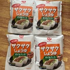 キッコーマン トッピング！サクサクしょうゆ オイルベース 350gのサムネイル