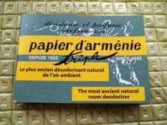 【未使用】papier d'armenieパピエダルメニイ紙のお香のサムネイル