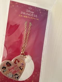 Disney PRINCESS ミラー付きバッグチャームのサムネイル