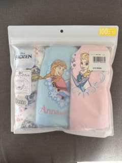 【新品未使用】Disney アナとエルサ パンツ 3枚セット 100cmのサムネイル