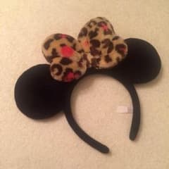 [美★品]ディズニー カチューシャ ミニー ヒョウ柄のサムネイル
