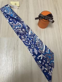 エルメス TWILLY 86x5cm ブルー エルメス TWILLY 86x5cm ブルー - メルカリ