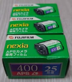 未開封 FUJIFILM nexia 400 APSフィルム 25枚撮 3本入 - メルカリ