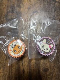 たまごっち　手作りおやつチャーム　平成女児チョコ　めめっち　ラブリっち　２点のサムネイル
