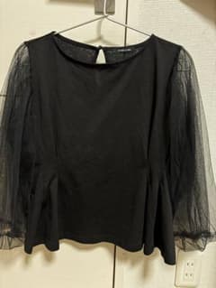 AS KNOW AS PINKY ブラックシースルートップスのサムネイル