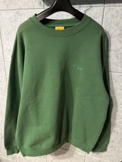 Dime ダイム グリーン クルーネックトレーナー - メルカリ
