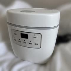 一人暮らし向けミニ炊飯器（ ܸʚ̴̶̷̷⩊ʚ̴̶̷̷ ܸ）のサムネイル
