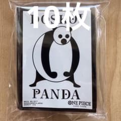 ワンピカード BASE SHOP スリーブ DOSKOI PANDA 10枚 黒 - メルカリ