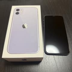 iPhone 11 64GB パープル　箱付きのサムネイル