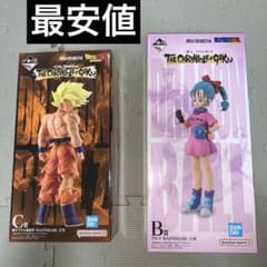 ドラゴンボール 一番くじ B賞 C賞 セット ブルマ 超サイヤ人孫悟空