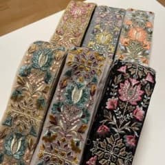 コ*チ様 インド刺繍リボン 6種セットのサムネイル