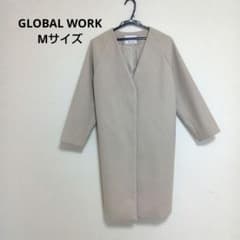 GLOBAL WORK ベージュ ロングコート