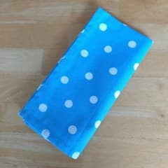 【未使用品】✨ キャスキッドソン ナプキン 水玉模様 ブルー ホワイト ドットのサムネイル