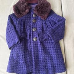 ANNA SUI mini コート パープル 110のサムネイル