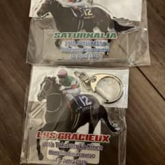 競馬 キーホルダーセット リスグラシュー　サートゥルナーリアのサムネイル