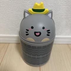【非売品】ハットにゃん ダストボックス（おまけシール付き）のサムネイル