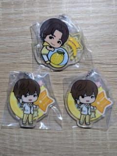 Kiramune 나미카와 다이스케 아크릴 키 체인 세트