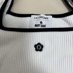 LILY BROWN MARY ＱUANT 七分袖リブトップスのサムネイル