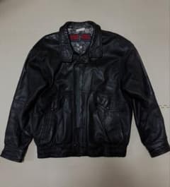 レザージャケット 黒のサムネイル