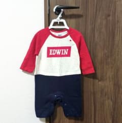 EDWIN ベビー服 ベビーロンパース 80cm