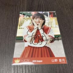 ≒JOY 山野愛月　夢見るアイドル メンバーサイン入パネル　A賞　ガラポン ≒JOY 山野愛月 夢見るアイドル メンバーサイン入パネル A賞 ガラポン