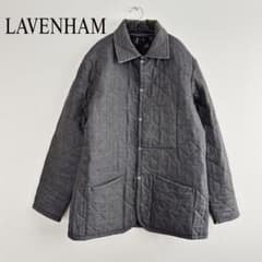 ラベンハム キルティングジャケット ウール LAVENHAM グレー 38 - メルカリ