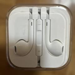 Apple 有線イヤホン 本体、純正、新品。のサムネイル