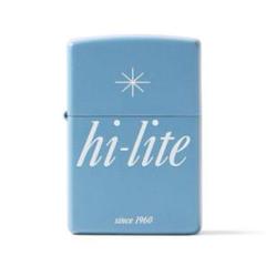 新品 hi-liteオリジナルZippo 65周年記念モデル ブルー ハイ