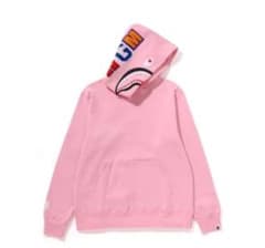 A BATHING APE Shark Tiger Hoodie Pinkのサムネイル